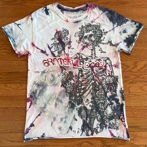 New Grateful Dead custom tie dye tee
